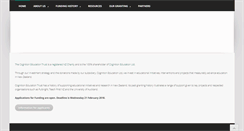 Desktop Screenshot of cognitioneducationtrust.org